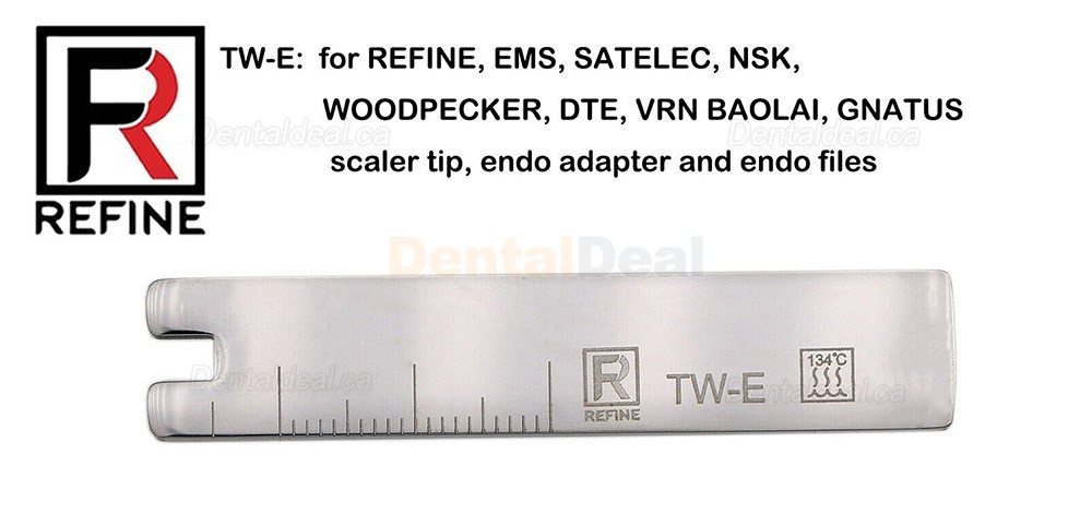 2Pcs TW-E/TW-A Ultrasonic Scaler Tips Torque Wrench for SATELEC REFINE EMS